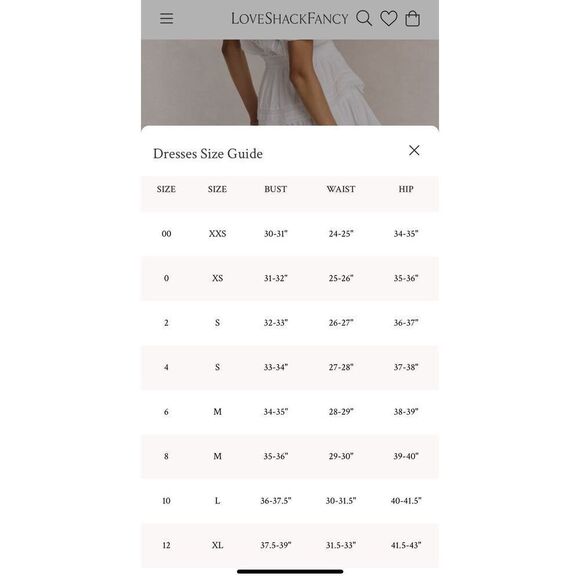 Love Shack Fancy Cotton Natasha Heritage Mini Dress White Ruffle Lace Size L 10 - Picture 4 of 16